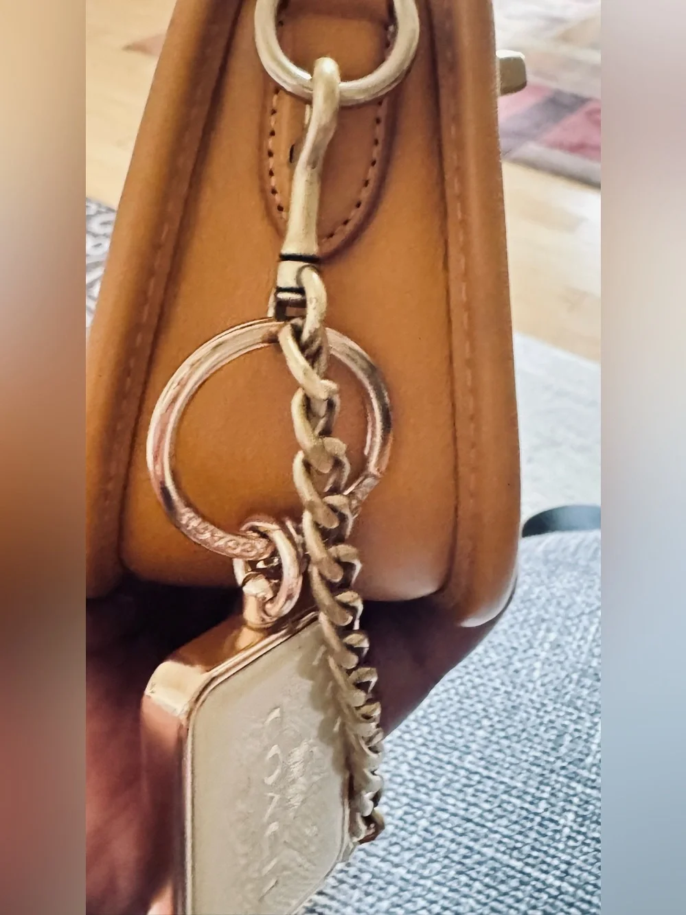 COACH Swinger 20 Shoulder bag made with quilted nappa leather